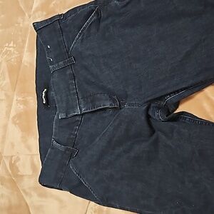 Express high rise denim leggings